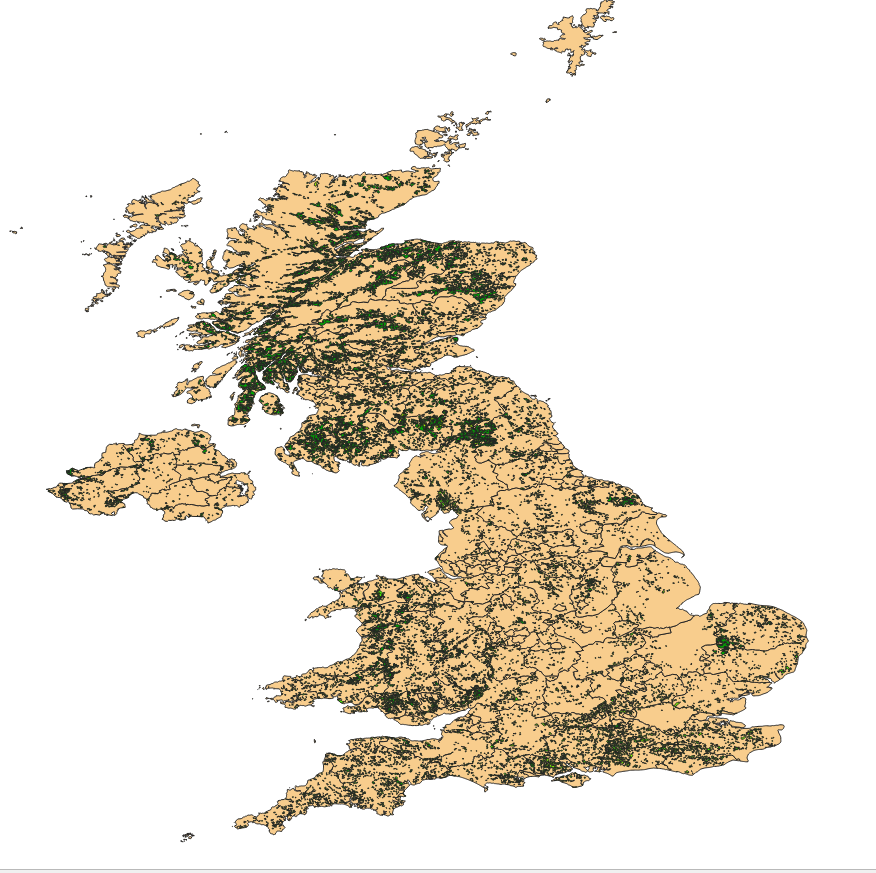 UK Forest Cover