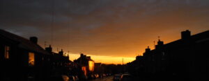 Sunset in Brough
