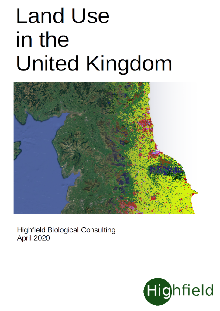 UK land classification by use